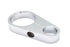 V-Twin Chrome Oil Line to Frame Clamp - 37-9264