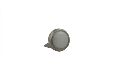 Standard Rivet 1/2 inch Round Saddlebag Spot Pearl - 37-9346