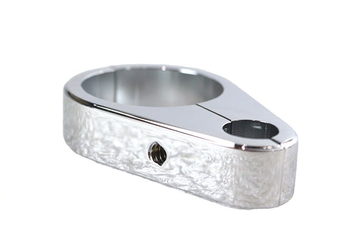 V-Twin Chrome Clutch Cable Clamp 1-1/4 inch - 37-9359
