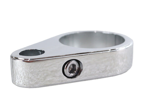 V-Twin Chrome Clutch Cable Clamp 1-1/4 inch - 37-9359
