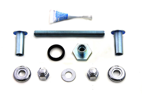 V-Twin Chrome Gas Tank Mount Kit - 37-9367