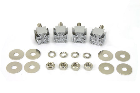 V-Twin Krommet Maltese Type Chrome - 37-9382