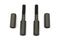 V-Twin Black Phosphate Mirror Relocation Kit - 37-9397