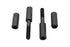 V-Twin Black Phosphate Mirror Relocation Kit - 37-9397