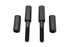 V-Twin Black Phosphate Mirror Relocation Kit - 37-9397