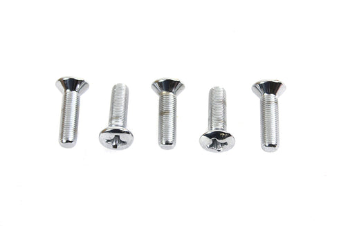 Colony 3/8 inch-24 x 1-1/4 inch Countersunk Screw Chrome - 37-9519