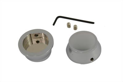 V-Twin Swingarm Pivot Cover Set Chrome - 37-9522