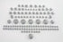 V-Twin Chrome Bolt Cap 109 Piece Cover Kit - 37-9545