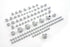 V-Twin Chrome Bolt Cap 109 Piece Cover Kit - 37-9545