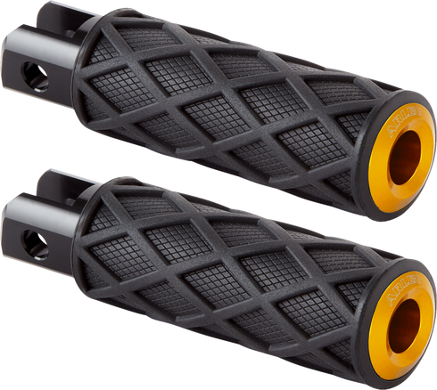 ARLEN NESS Diamond Foot Pegs - Driver - Gold 400-057