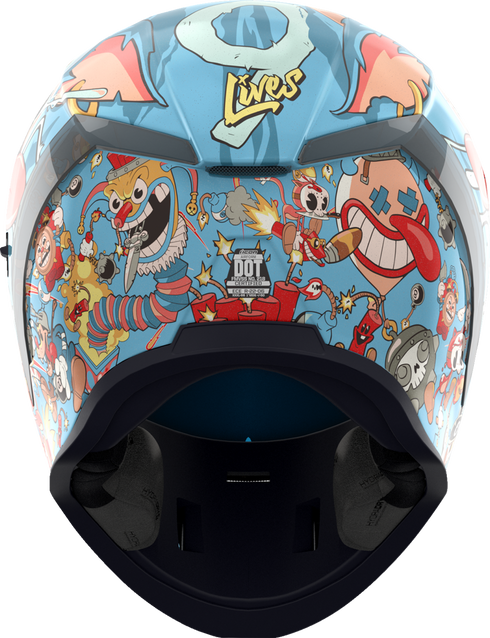 ICON Airform* Helmet - 9 Lives - MIPS? - Blue - 3XL 0101-17389