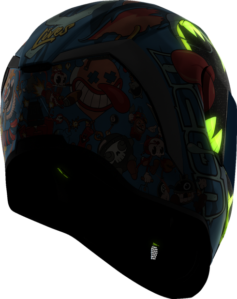ICON Airform* Helmet - 9 Lives - MIPS? - Blue - 3XL 0101-17389