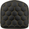 SADDLEMEN RoadSofa™ Sissy Bar Pad - Honeycomb - Gold Stitching 040849GOL