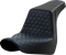 SADDLEMEN Step-Up Seat - Honeycomb - Blue Stitching - FL/FX '18-'24 818-29-17701