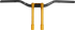 PERFORMANCE MACHINE (PM) Phatbar & Riser Kit - Internal Wiring - 9" - Gold Ops 0208-2195M-SMG