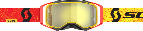 SCOTT Prospect Goggle - 6DAYS? Spain - Red/Yellow - Yellow Chrome Lens 423028-1648289