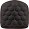 SADDLEMEN RoadSofa™ Sissy Bar Pad - Honeycomb - Red Stitching 040849RED