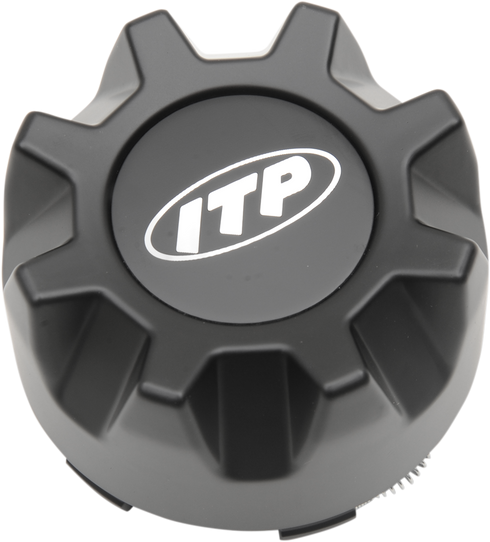 ITP Center Cap - Replacement/Wheel - Hurricane - Black C110ITP