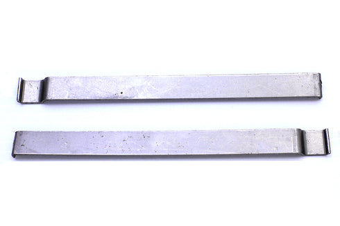 Wyatt Gatling Mount Strips for Gas Tank Emblems Raw Steel - 38-0108