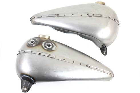 Wyatt Gatling Fat Bob Gas Tank Set 3.5 Gallon - 38-0136