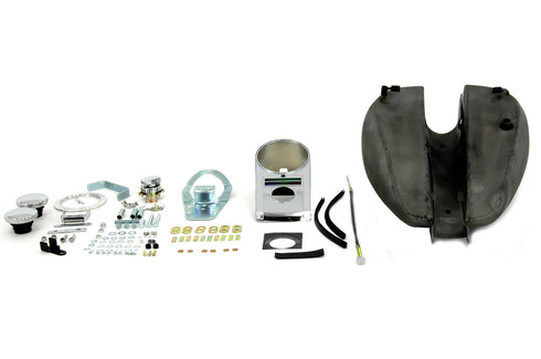 V-Twin Bobbed 3.2 Gallon Gas Tank Kit - 38-0191