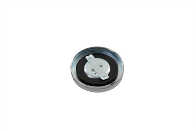 Wyatt Gatling Stock Style Gas Cap Vented Chrome - 38-0313