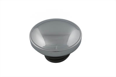 Wyatt Gatling Ratcheting Style Gas Cap Vented Chrome - 38-0325