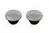 Wyatt Gatling Polished Low Profile Gas Cap Set - 38-0328