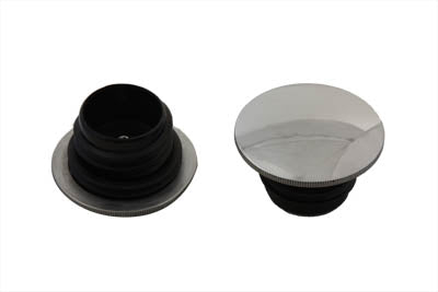 Wyatt Gatling Polished Low Profile Gas Cap Set - 38-0328