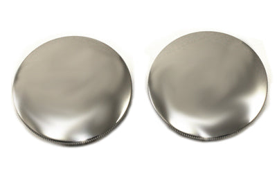 Wyatt Gatling Polished Low Profile Gas Cap Set - 38-0334