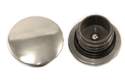 Wyatt Gatling Polished Low Profile Gas Cap Set - 38-0334