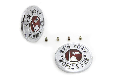 Wyatt Gatling 1940 World's Fair Round Tank Emblem Set - 38-0384