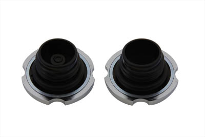 Wyatt Gatling Billet Gas Cap Set Vented and Non-Vented - 38-0392