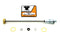 Wyatt Gatling Fuel Petcock Shut Off Rod Kit - 38-0419