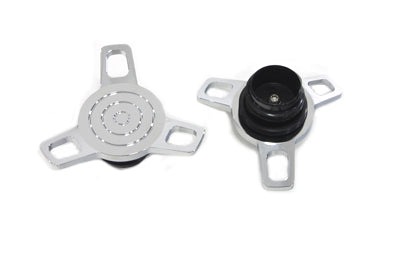 Wyatt Gatling Spinner Style Vented and Non-Vented Gas Cap Set - 38-0429