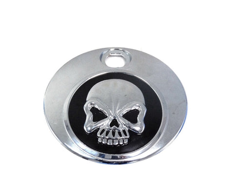 Wyatt Gatling Black Skull Fuel Tank Console Door - 38-0430