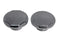 Wyatt Gatling Chrome Button Head Hexagon Vented and Non-Vented Gas Cap Set - 38-0446