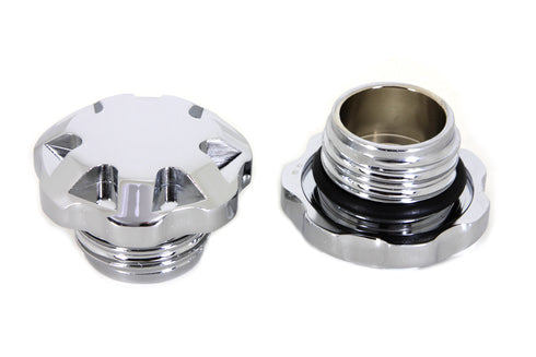 Wyatt Gatling Techno Style Vented and Non-Vented Gas Cap Set - 38-0448