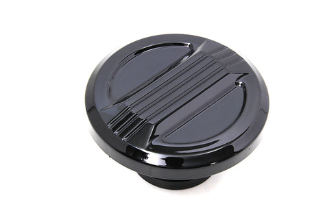 Wyatt Gatling Air Flow Gas Cap Vented Black - 38-0490