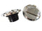 Wyatt Gatling Air Flow Gas Cap Set Chrome - 38-0493