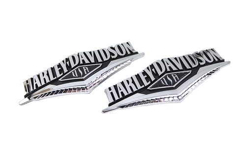 V-Twin Factory Style Tank Emblem Set - 38-0517