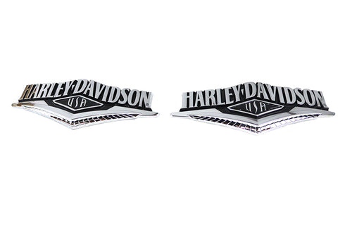 V-Twin Factory Style Tank Emblem Set - 38-0517