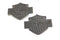 V-Twin Factory Style Tank Emblem Set - 38-0518