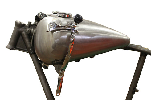V-Twin 3.5 Gallon Softail Gas Tank Set with Shift - 38-0524