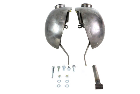 Wyatt Gatling Tourist Trophy Gas Tank Set with Brackets - 38-0531