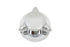 Wyatt Gatling Krommet Style Gas Cap Cover Chrome - 38-0551