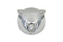 Wyatt Gatling Krommet Style Gas Cap Cover Chrome - 38-0551
