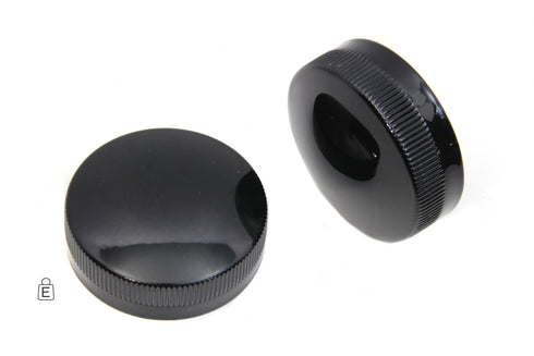 Wyatt Gatling Replica Eaton Style Gas Cap Set Vented Black - 38-0607