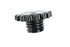 Wyatt Gatling Sprocket Gas Cap Vented Black - 38-0610