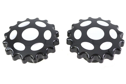 Wyatt Gatling Sprocket Gas Cap Vented and Non-Vented Black - 38-0613